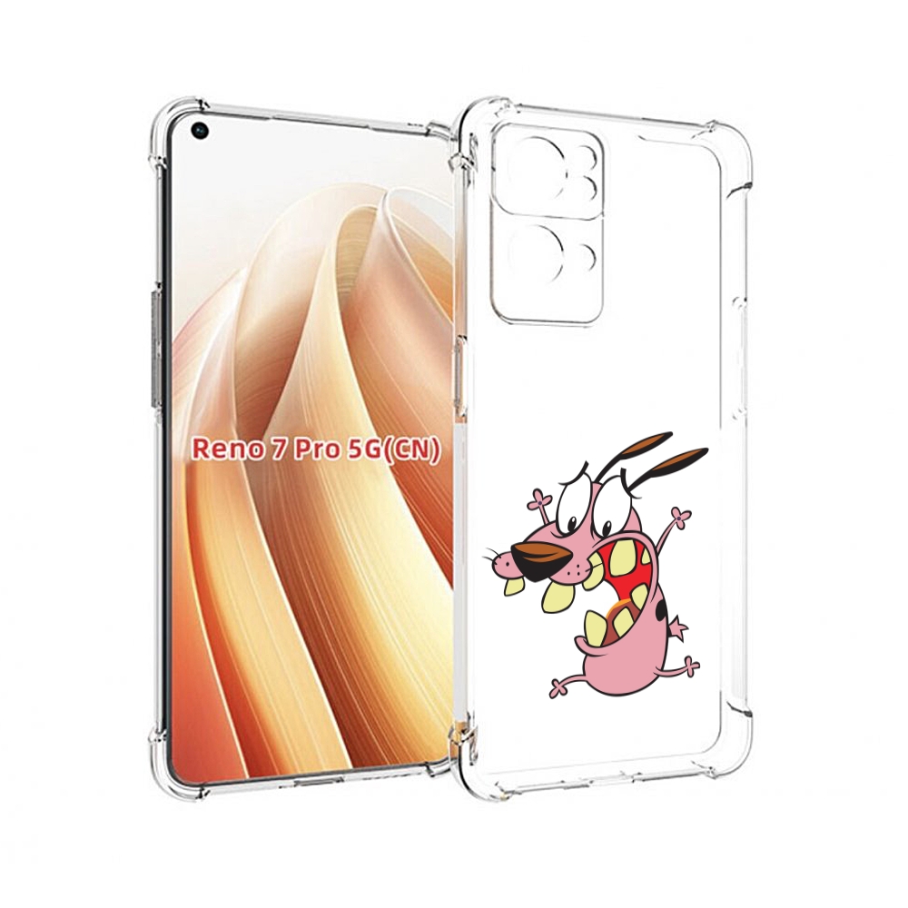

Чехол MyPads зубастый бобик для OPPO Reno7 Pro 5G, Прозрачный, Tocco