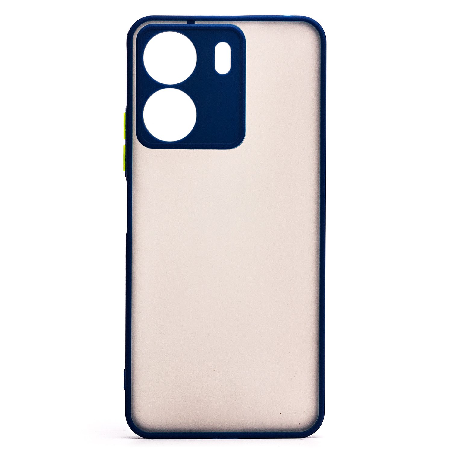 

Чехол для Xiaomi Poco C65 (2310FPCA4G) пластиковый с окантовкой <синий>