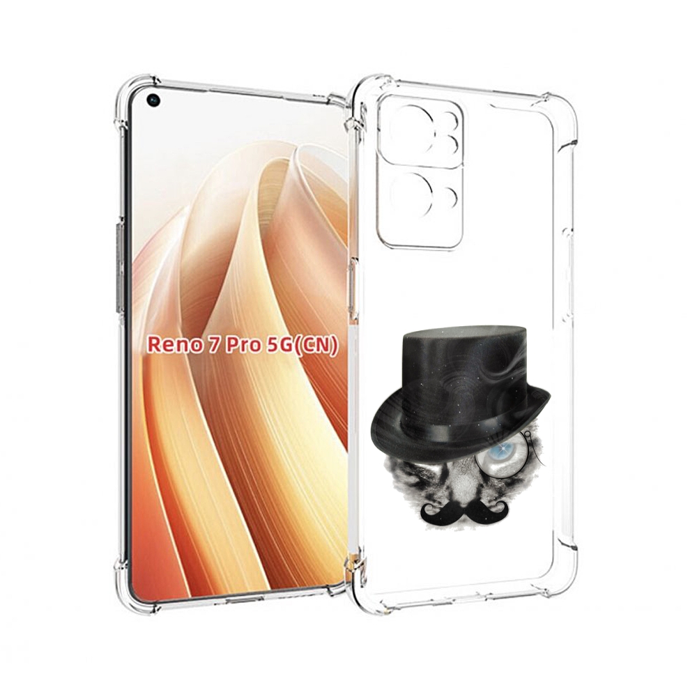 

Чехол MyPads интелегентный кот для OPPO Reno7 Pro 5G, Прозрачный, Tocco