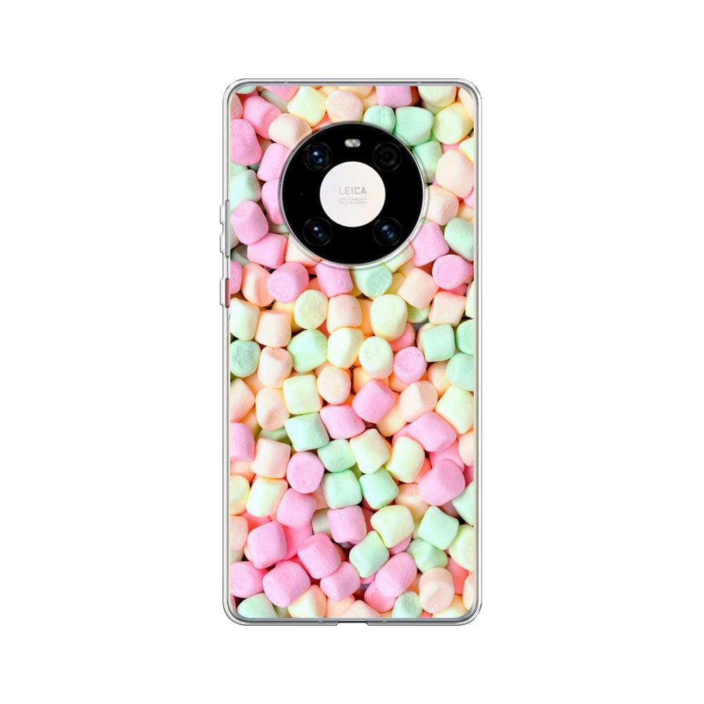 

Чехол Awog на Huawei Mate 40 Pro "Marshmallows", Зеленый;желтый;розовый, 6104450-10