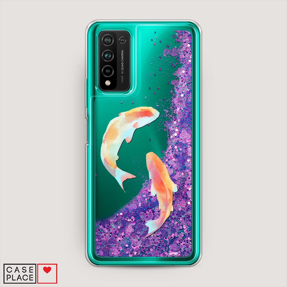 фото Силиконовый чехол "звездочки графика белая" на zte red magic 5s awog