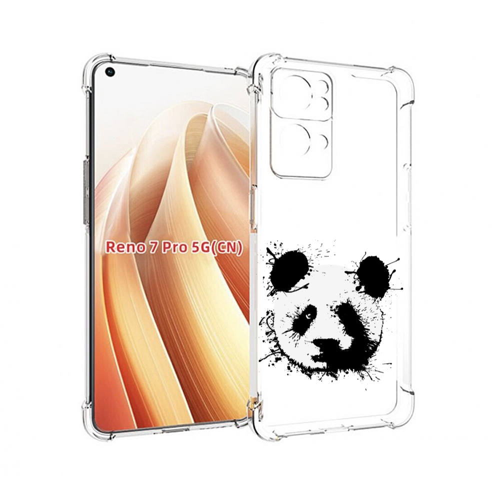 

Чехол MyPads клякса-панда для OPPO Reno7 Pro 5G, Прозрачный, Tocco