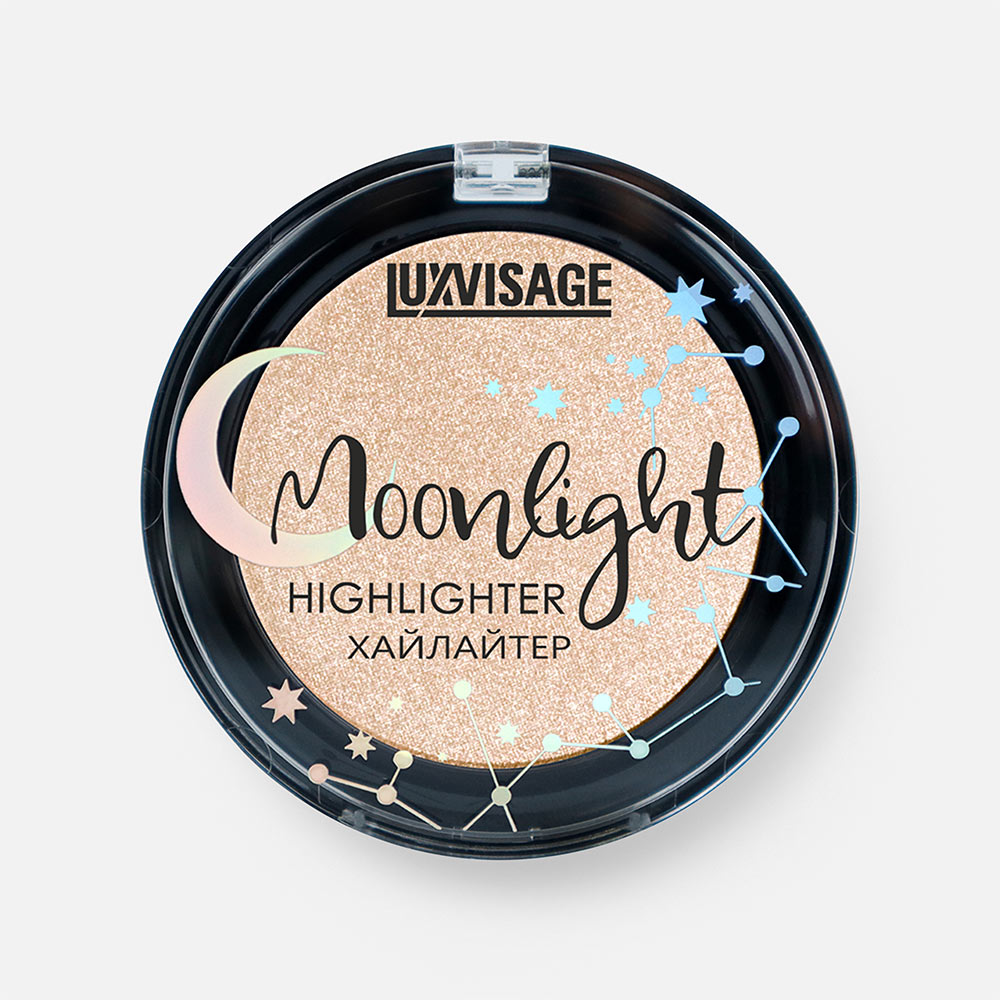 Хайлайтер для лица Luxvisage Beige Glow №02 Moonlight, 32 г