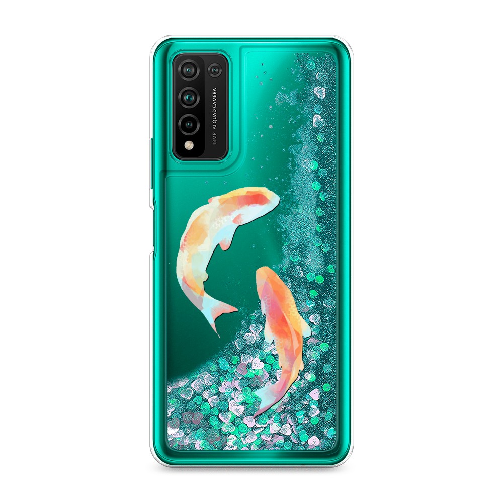 

Чехол Awog "Акварельные карпы" на Honor 10X Lite, 6104695-1