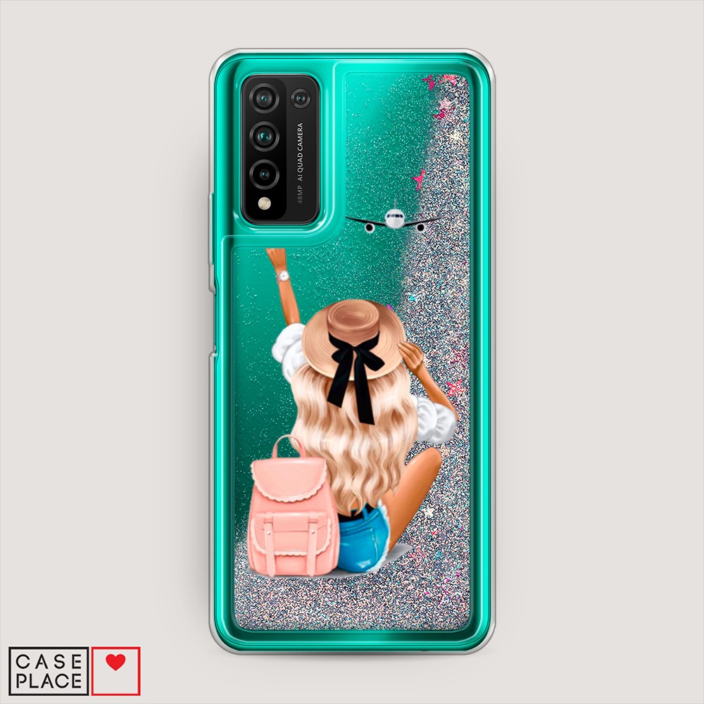 

Чехол Awog на Honor 10X Lite "Автостопом самолетом", Разноцветный, 6104691-1