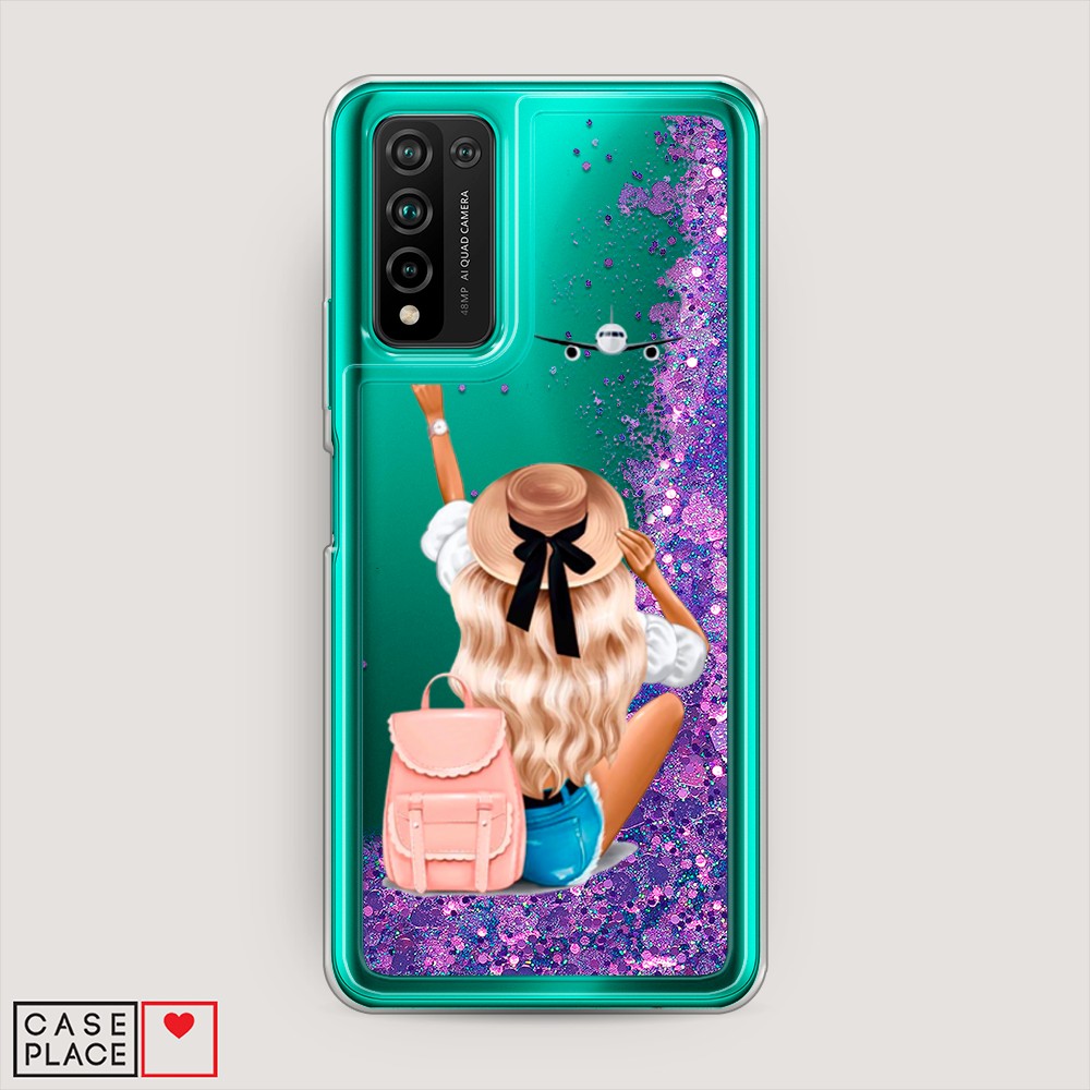 

Чехол Awog на Honor 10X Lite "Автостопом самолетом", Разноцветный, 6104692-1