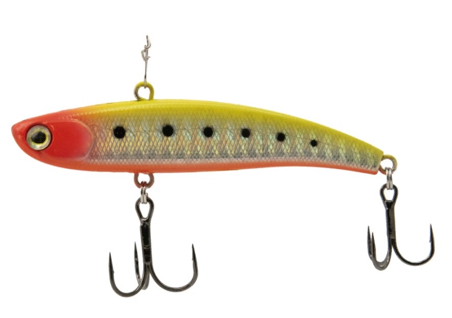 

Виб ECOPRO Nemo Slim 60мм 12г 097-Yellow Clown, Желтый;красный, EPVNS60S-097