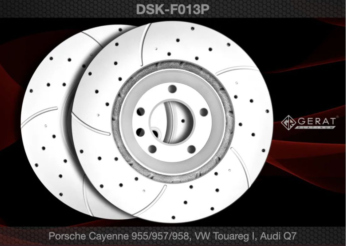 

Тормозной диск Gerat DSK-F013P (передний) Platinum 2шт.