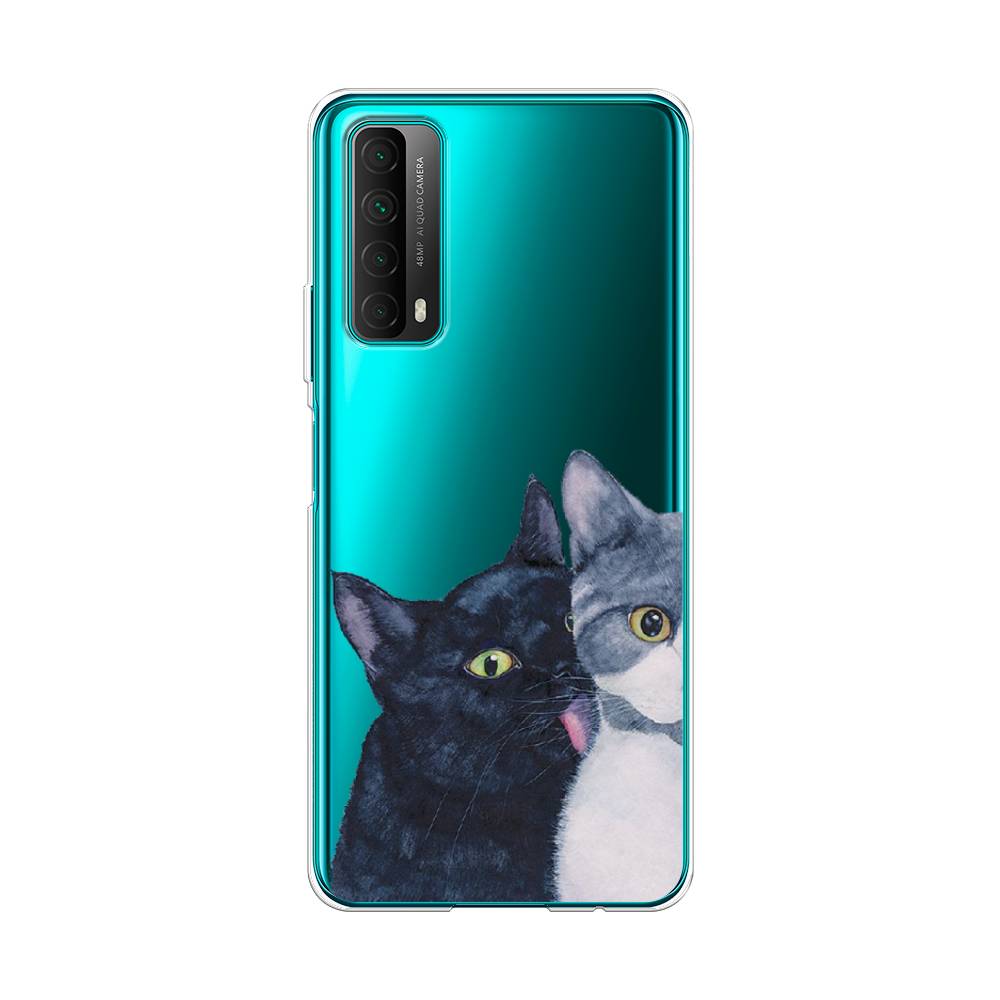 

Чехол Awog на Huawei P Smart 2021 "Кошачья любовь", Разноцветный, 6104750-1