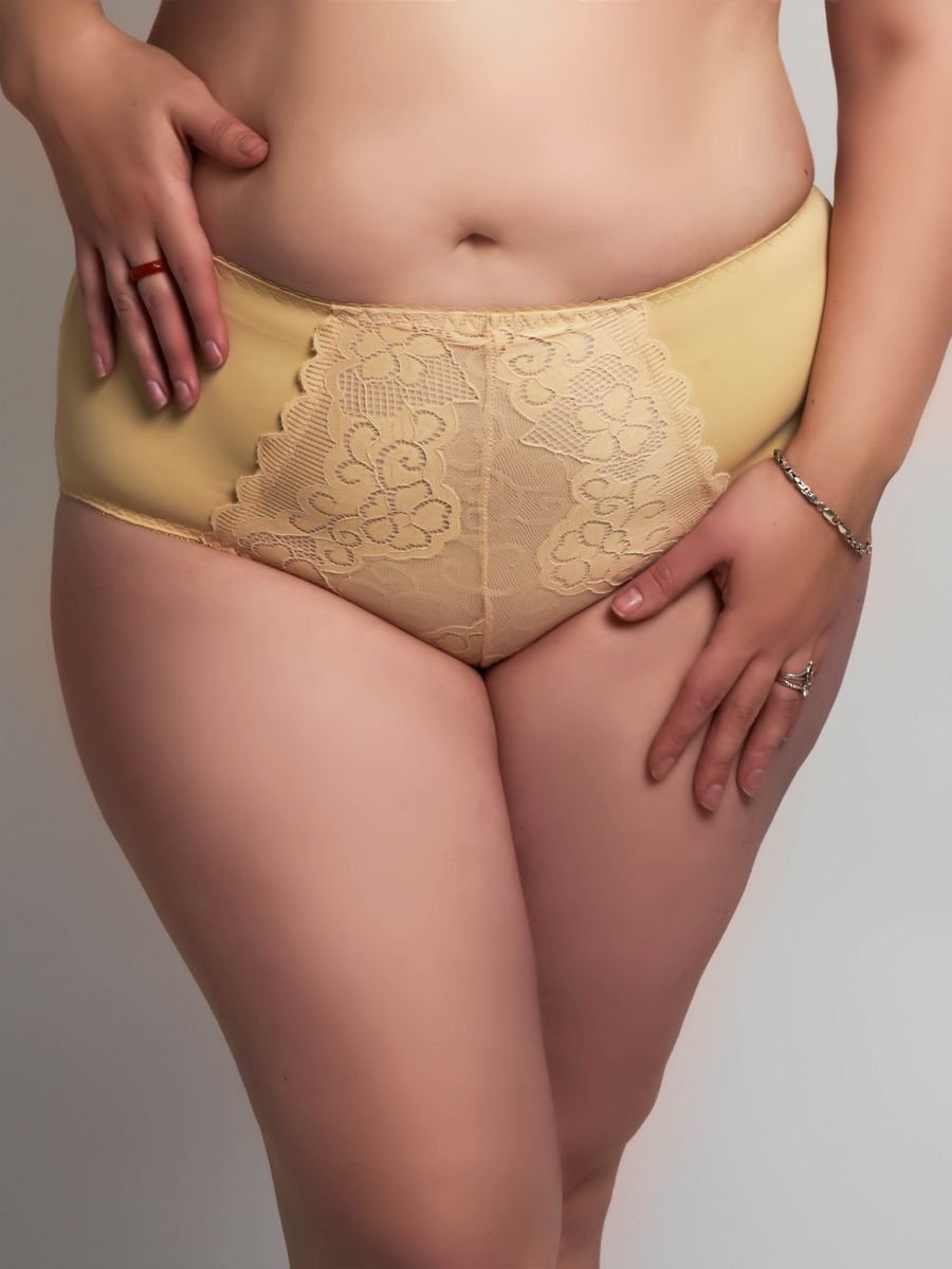 Трусы женские Настроение женщины T00009 бежевые 4XL