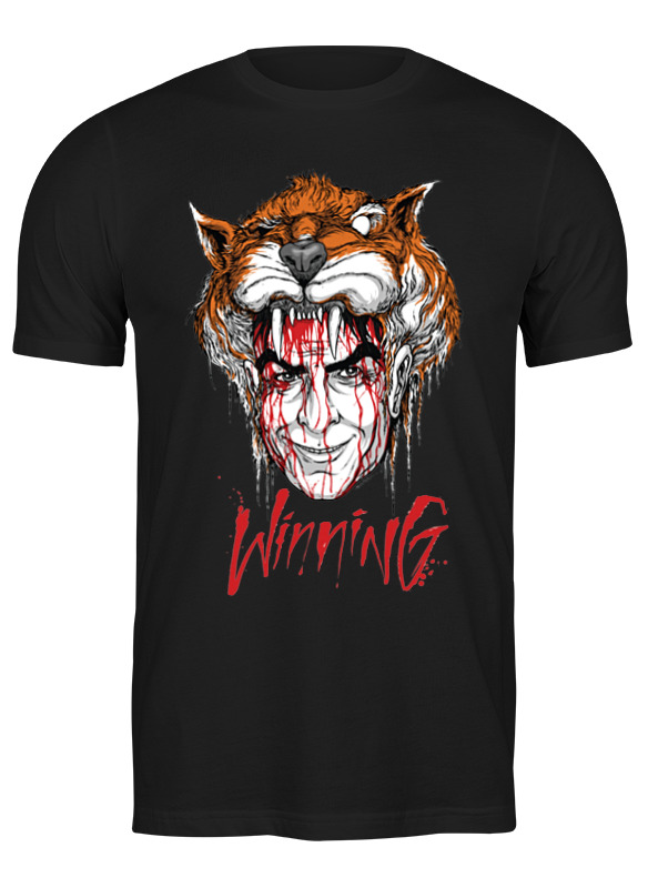 

Футболка унисекс Printio Winning черная 2XL, Черный, Winning