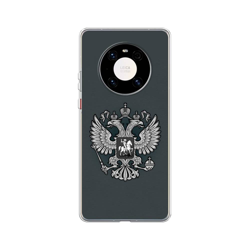 

Чехол Awog на Huawei Mate 40 Pro "Герб России серый", 6104450-5