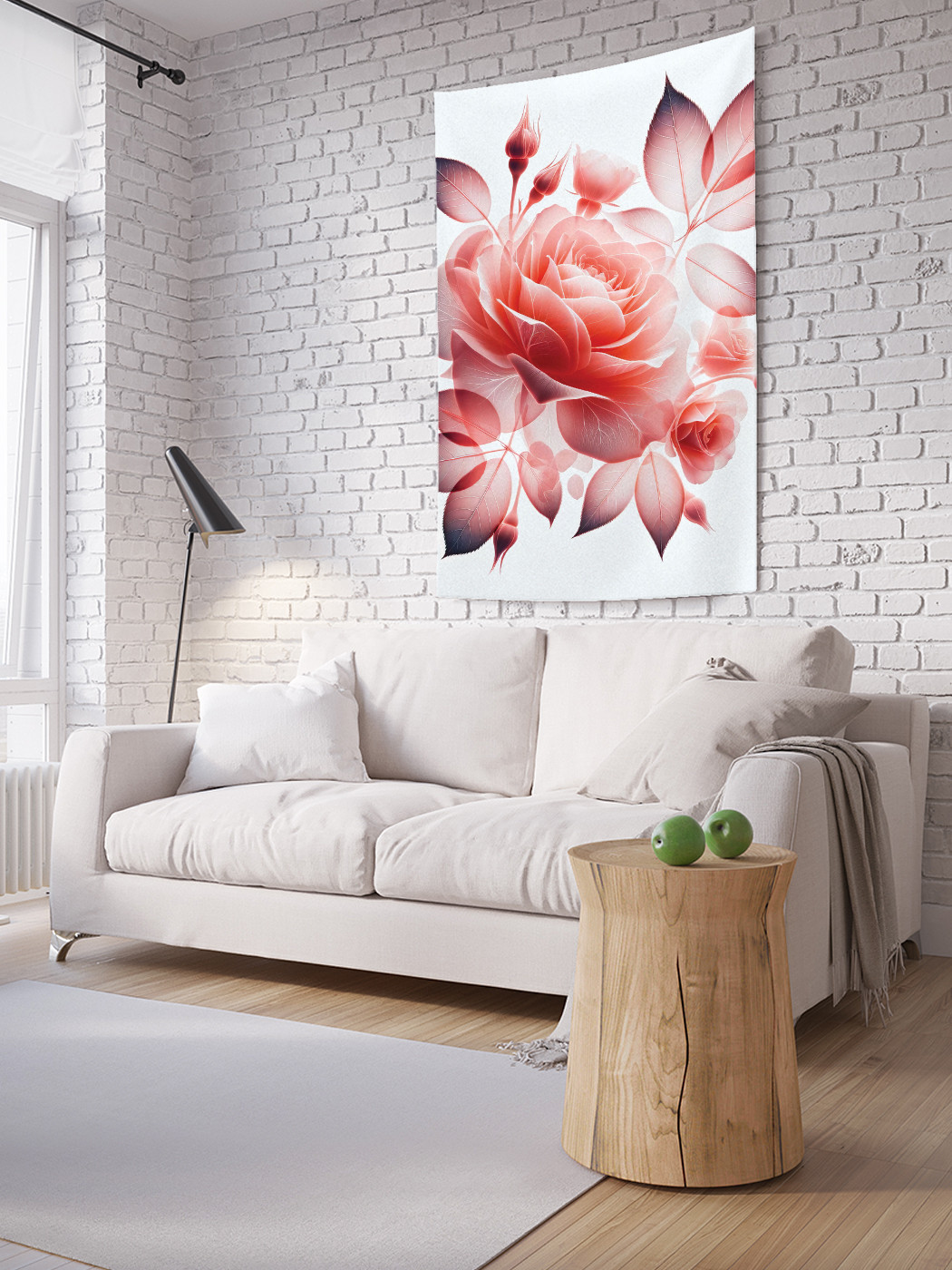 

Фотопанно JoyArty Прозрачная роза 150х200, tp_sd2928_150x200