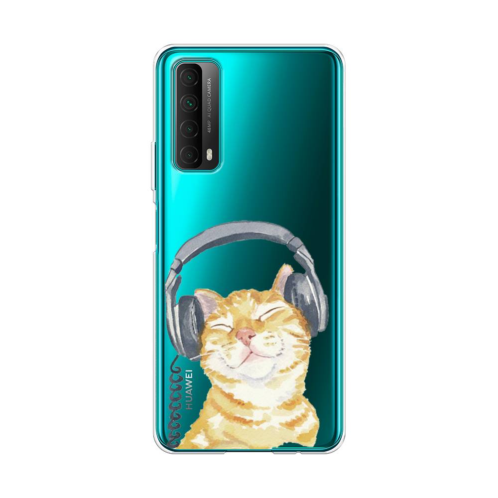 

Чехол Awog "Кот меломан" для Huawei P Smart 2021