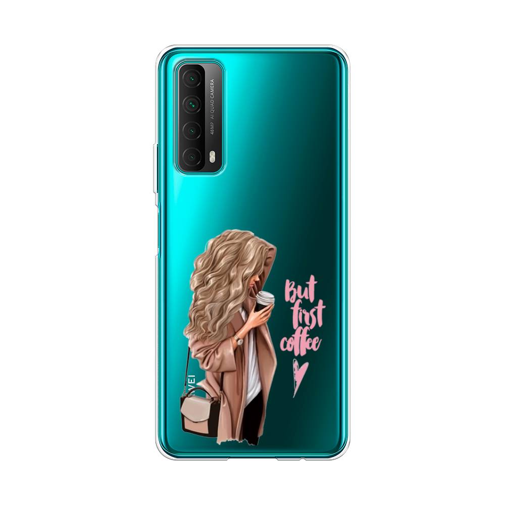 

Чехол Awog "Девушка с кофе" для Huawei P Smart 2021