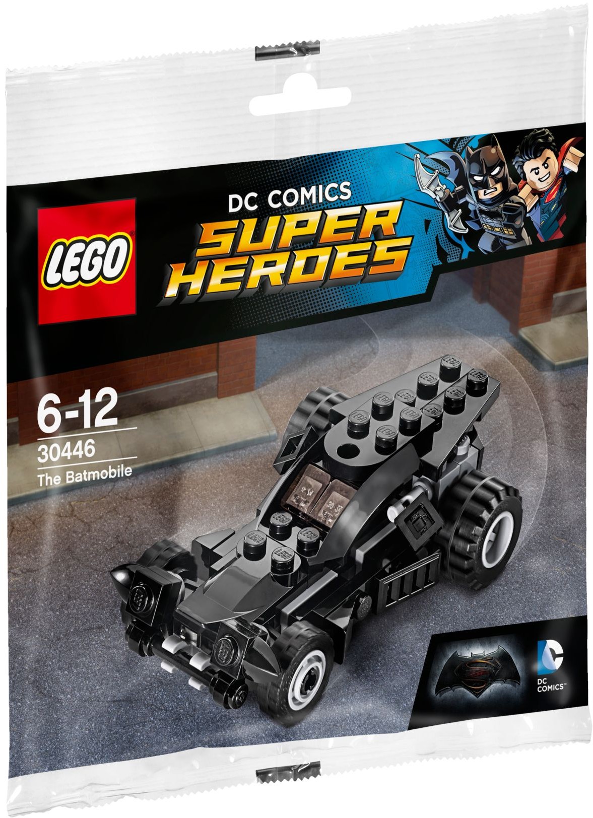 

Конструктор Lego 30446 Super Heroes Бэтмобиль, 63 детали, Бэтмобиль