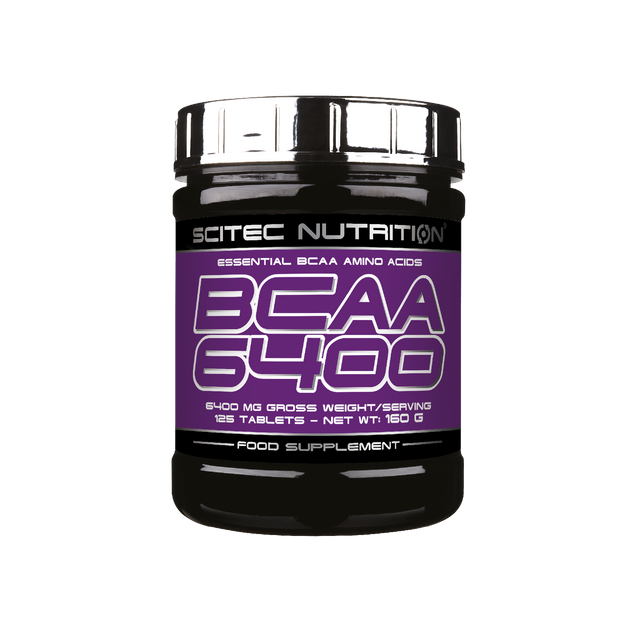 Scitec Nutrition BCAA 6400 125 таблеток, unflavoured