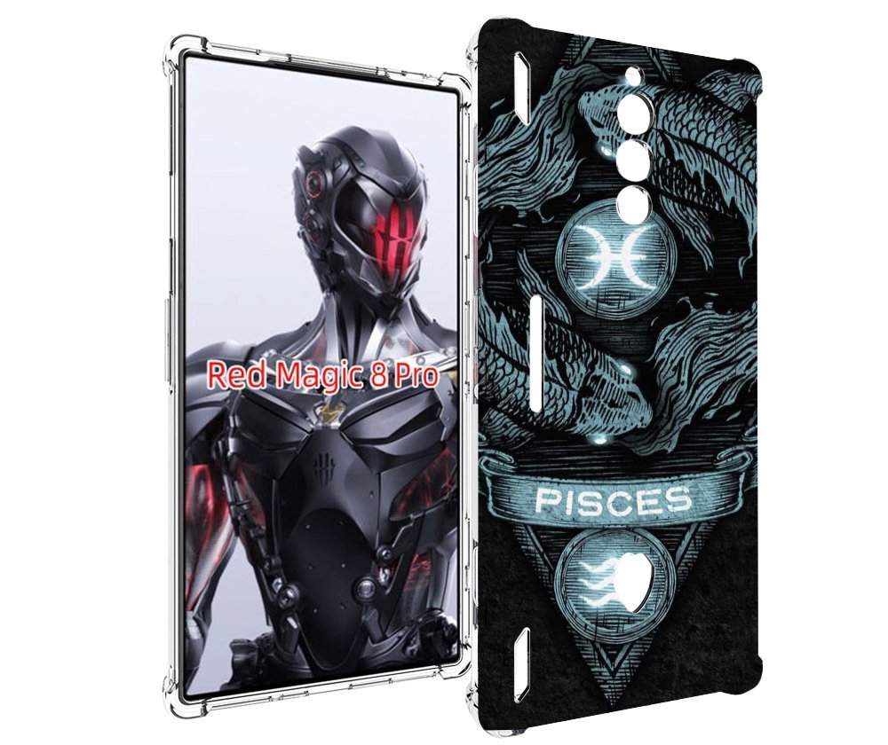 

Чехол MyPads знак зодиака рыбы 4 для ZTE Nubia Red Magic 8 Pro / Red Magic 8 Pro Plus, Tocco