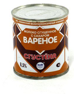 

Сгущенный молокосодержащий продукт Сгустена Варенка с сахаром 8,5% СЗМЖ 380 г