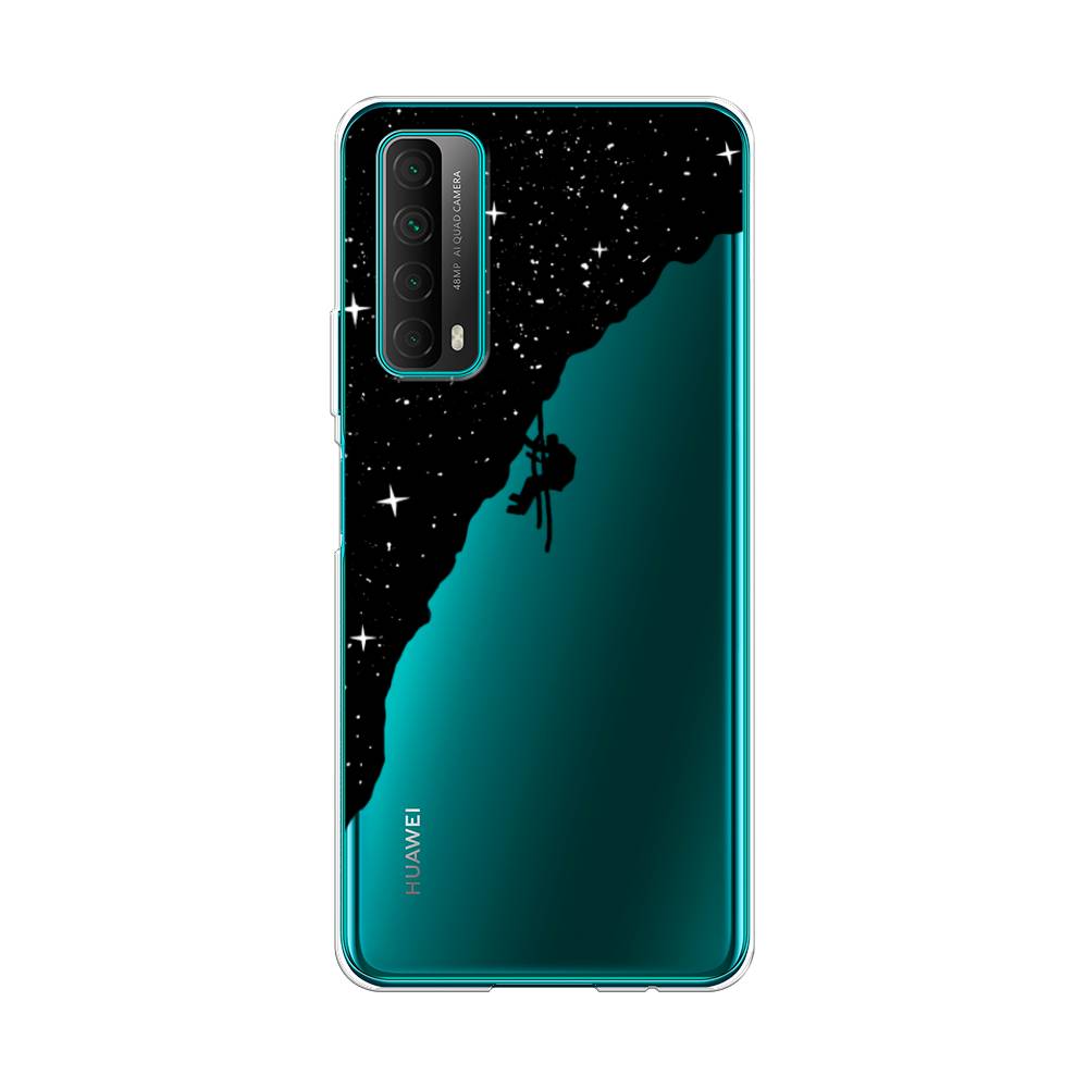 

Чехол Awog на Huawei P Smart 2021 "Скалолаз в космосе", Разноцветный, 6104750-4