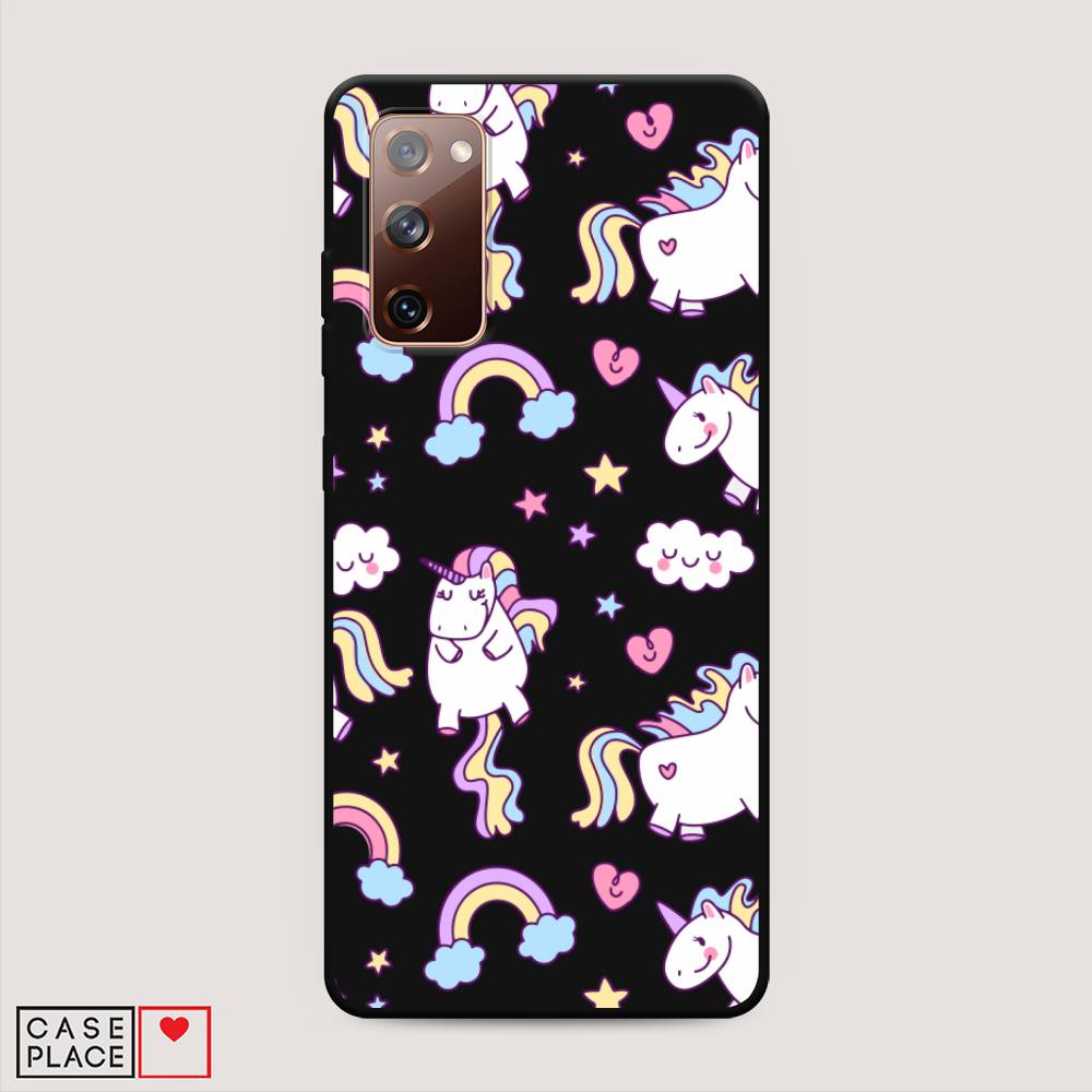 

Матовый силиконовый чехол "Sweet unicorns dreams" на Samsung Galaxy S20 FE, Sweet unicorns dreams