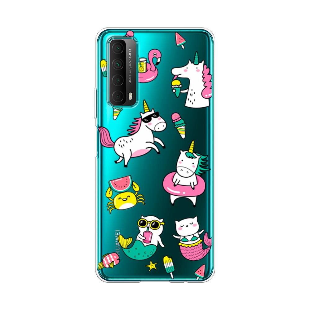 

Чехол Awog на Huawei P Smart 2021 "На отдыхе", Разноцветный, 6104750-2
