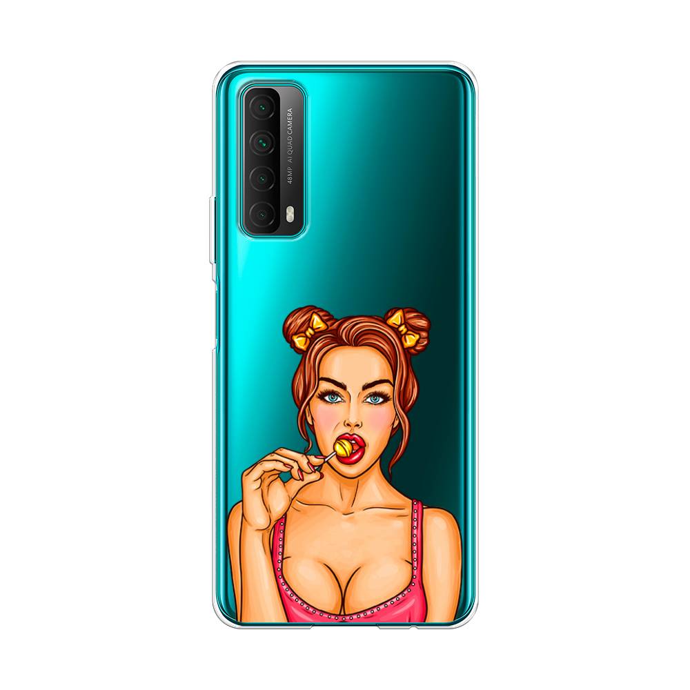 

Чехол Awog на Huawei P Smart 2021 "Вкусный леденец", Разноцветный
