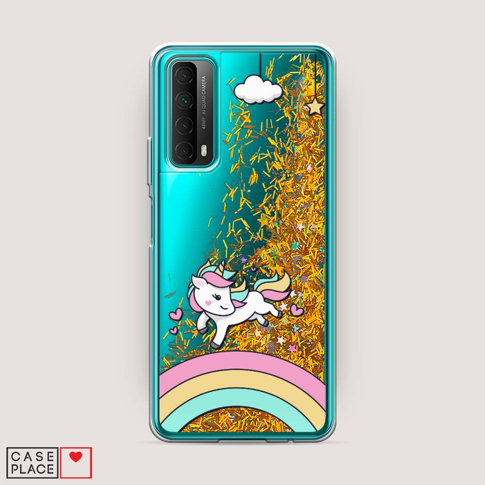 

Чехол Awog на Huawei P Smart 2021 "Единорог на радуге", Разноцветный, 6104790-1