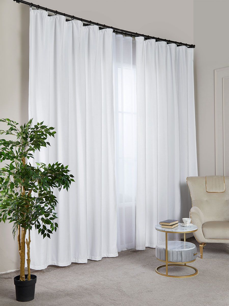 

Комплект штор A&H Бархат 300x270 см на шторной ленте, 2 шт, 2velvet-2