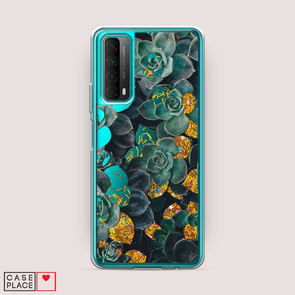 

Чехол Awog на Huawei P Smart 2021 "Сукуленты цветные", Разноцветный, 6104790-1