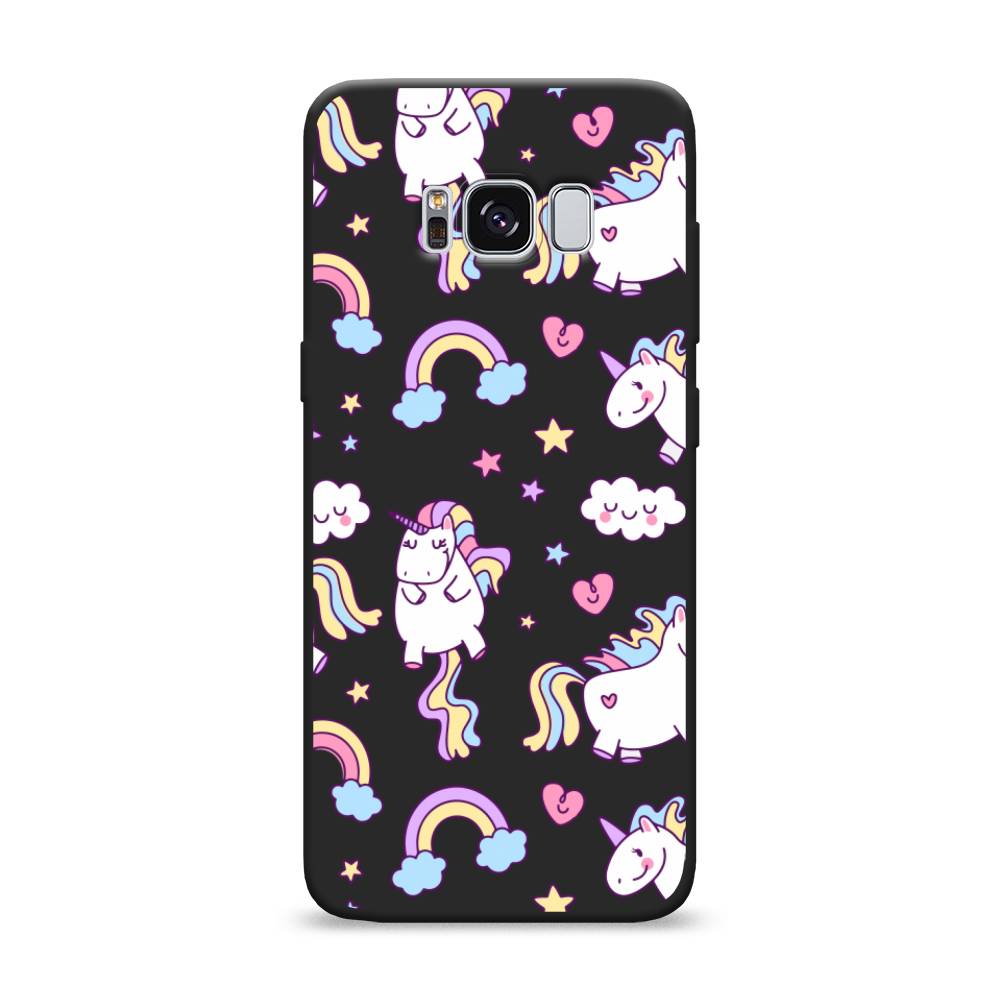 

Матовый силиконовый чехол "Sweet unicorns dreams" на Samsung Galaxy S8, Sweet unicorns dreams