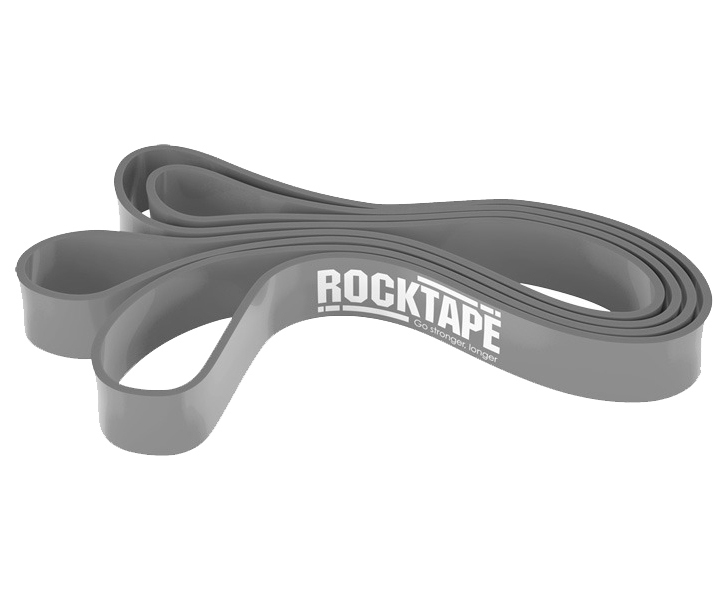 фото Rocktape rocktape резиновая петля rockband, 104см x 4.5мм x 2.5см, серая rock tape