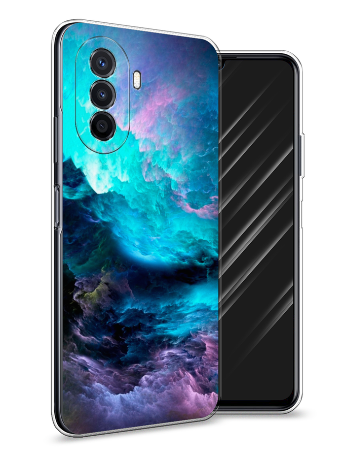 

Чехол Awog на Huawei Nova Y70 "Бирюзовое небо", Разноцветный, 6109150-4