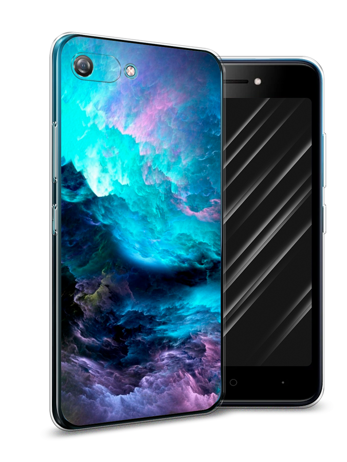 

Чехол Awog на Itel A25/A35 "Бирюзовое небо", Разноцветный, 3200250-4
