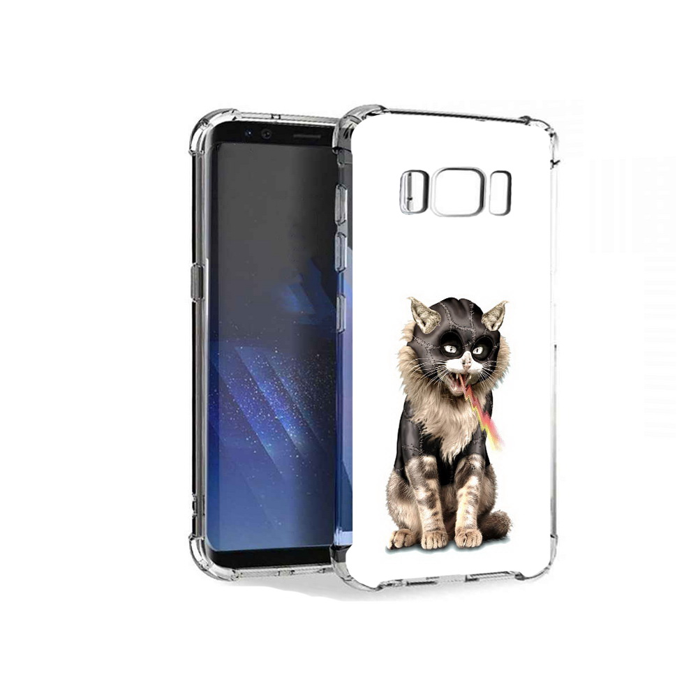

Чехол MyPads Tocco для Samsung Galaxy S8+ дьяволский кот, Tocco