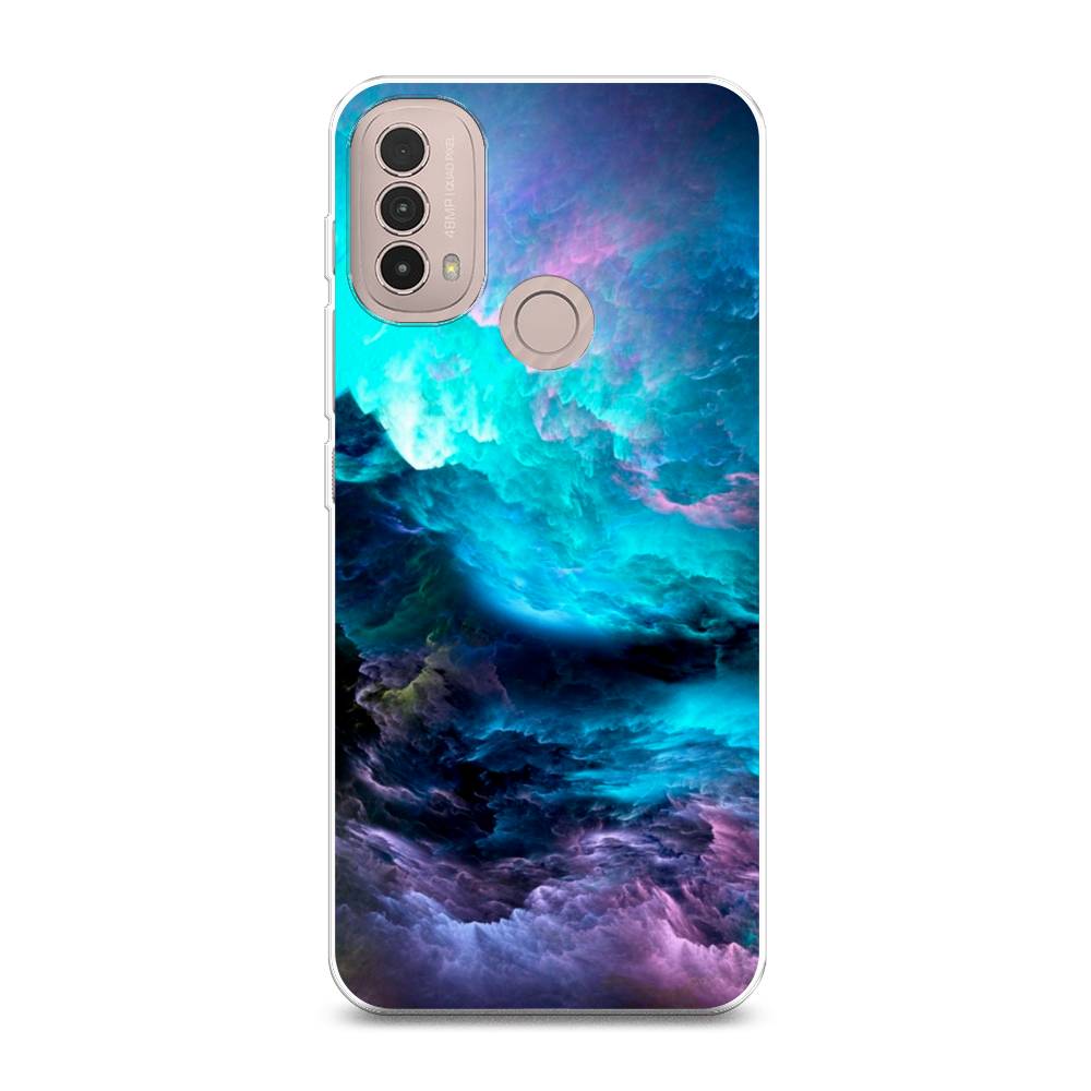 

Чехол Awog на Lenovo K14 Plus/Motorola Moto E20/E30/E40 "Бирюзовое небо", Разноцветный, 243650-4