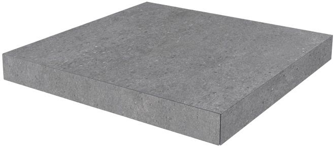 

DL500920R/GCA Ступень угловая клееная Фондамента серый 33x33x0,9 Цена за 1 шт., Фондамента
