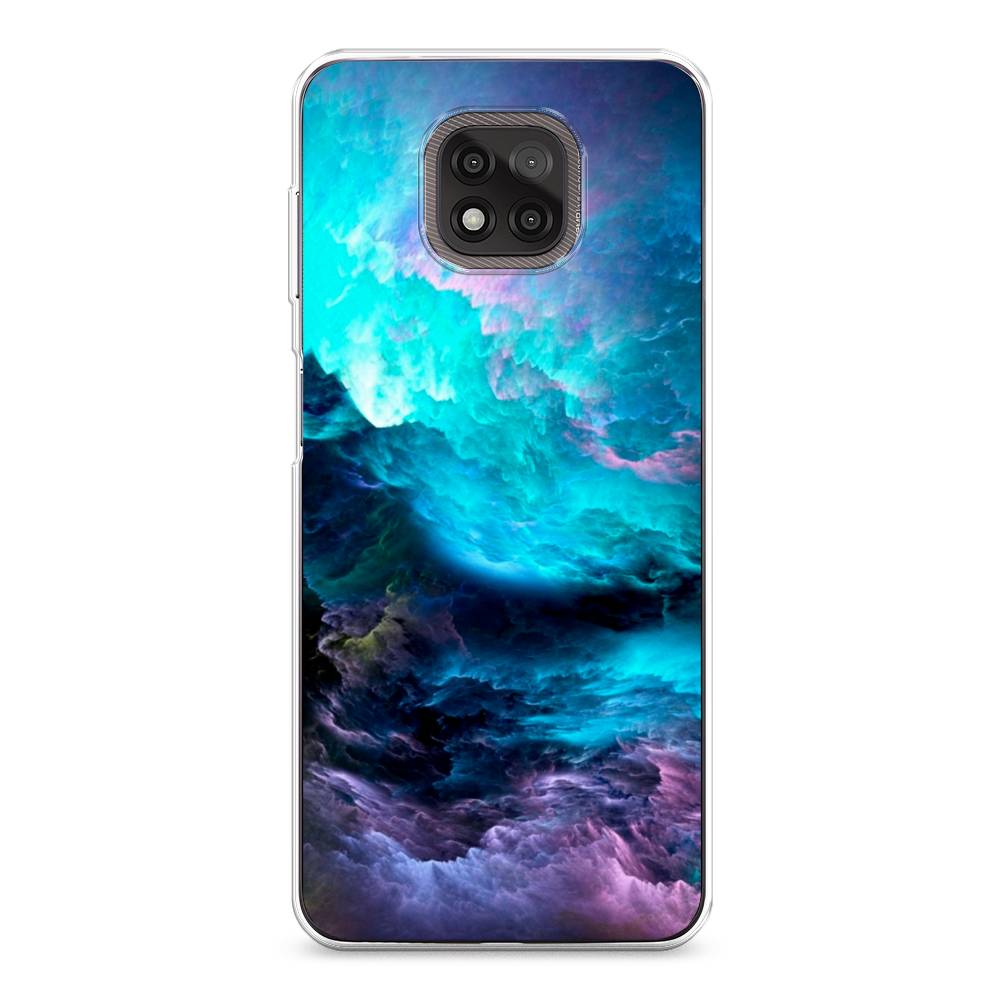 

Чехол Awog на Motorola Moto G Power 2021 "Бирюзовое небо", Разноцветный, 242750-4