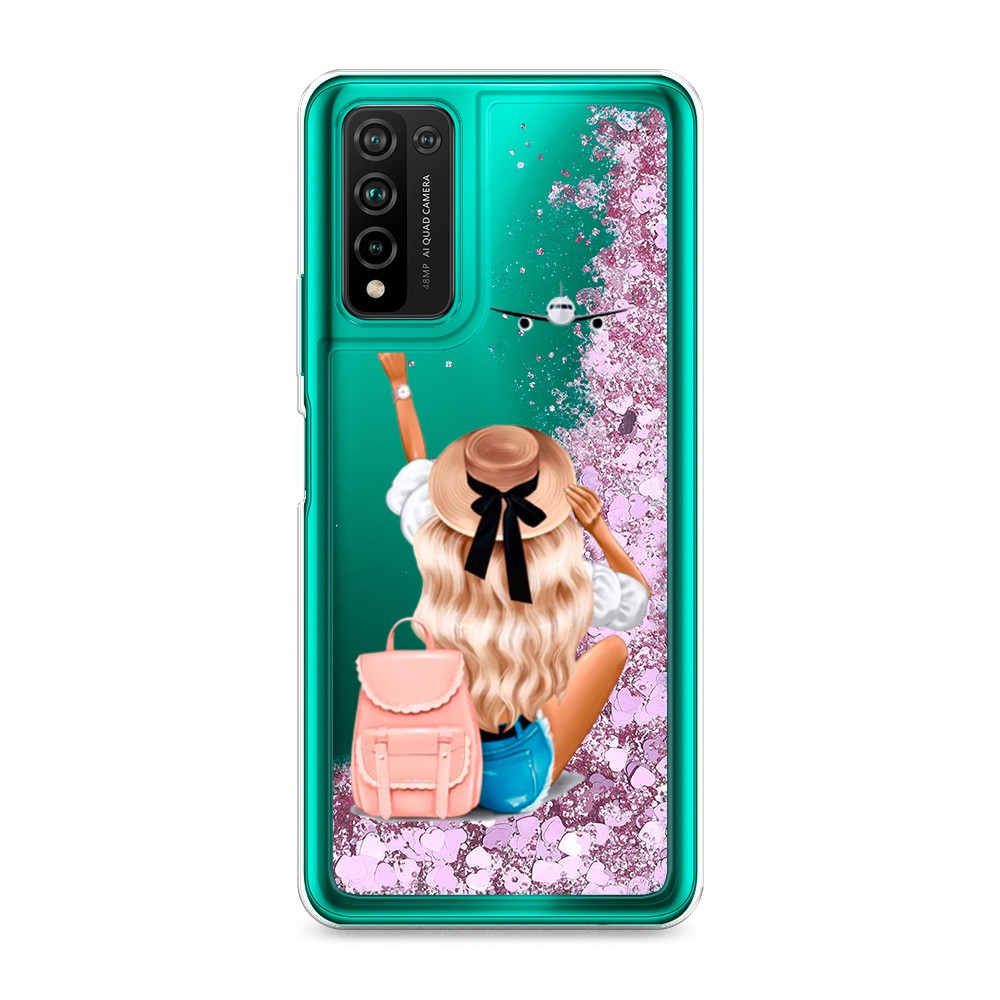 

Чехол Awog на Honor 10X Lite "Автостопом самолетом", Разноцветный, 6104694-1