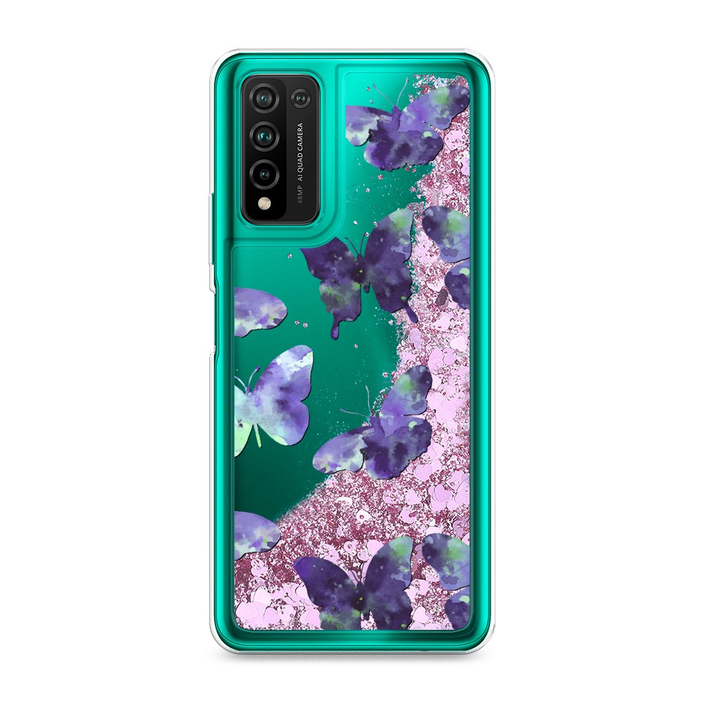 

Чехол Awog на Honor 10X Lite "Бабочки отпечатки", Разноцветный, 6104694-1