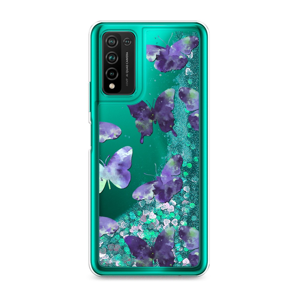 

Чехол Awog "Бабочки отпечатки" на Honor 10X Lite, 6104695-1