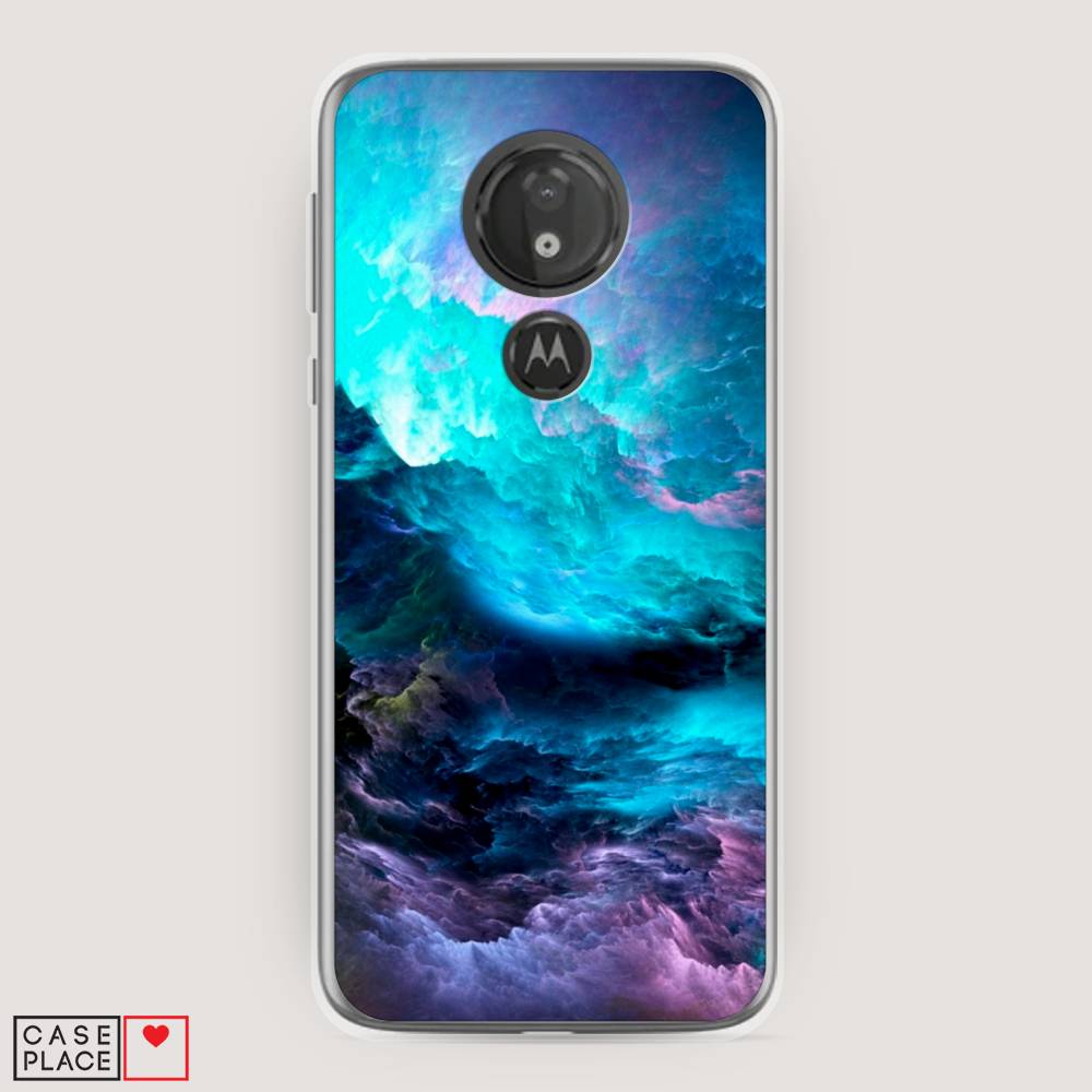 

Чехол Awog на Motorola Moto G7 Power / Моторола Мото G7 Power "Бирюзовое небо", Разноцветный, 241350-4
