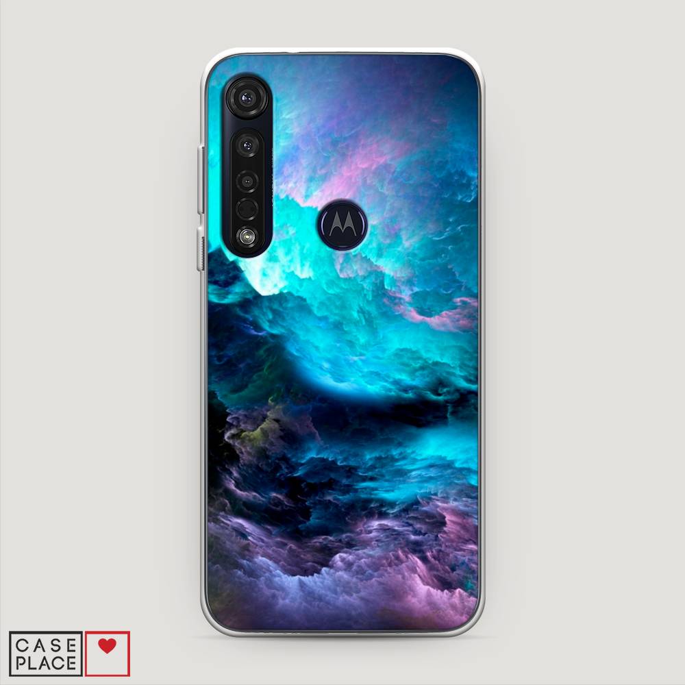 

Чехол Awog на Motorola Moto G8 Plus / Моторола Мото G8 Plus "Бирюзовое небо", Разноцветный, 241450-4