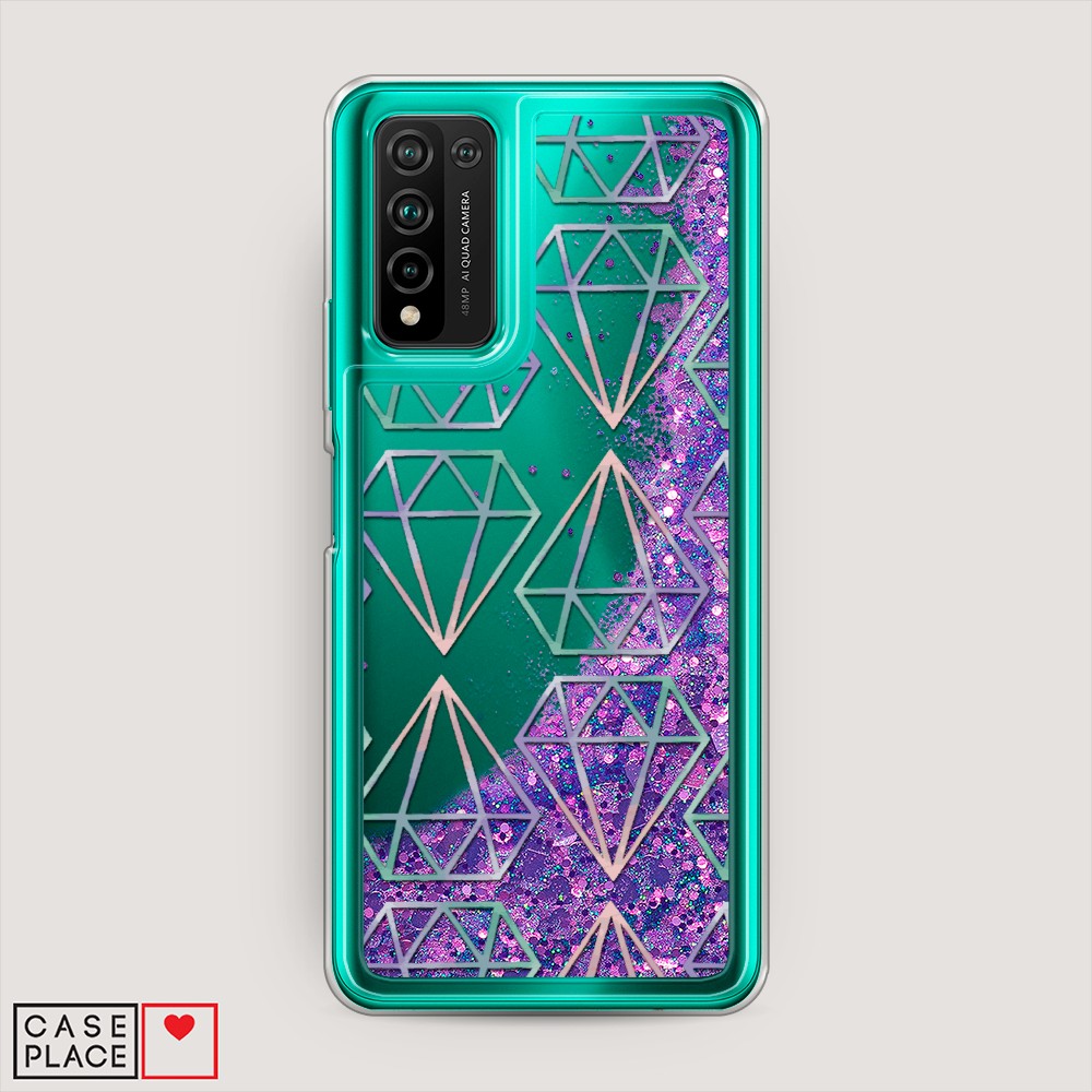 

Чехол Awog на Honor 10X Lite "Бриллианты голографика", Разноцветный, 6104692-1