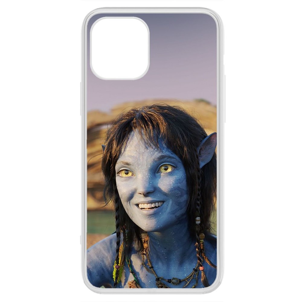 

Чехол-накладка кейс Аватар - Кири для iPhone 12 Pro Max, Прозрачный