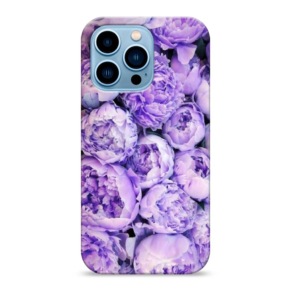 

Пластиковый чехол "Пионы сиреневые" на Apple iPhone 13 Pro, 14320-6