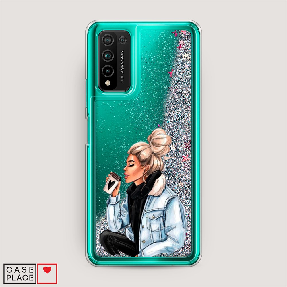 

Чехол Awog на Honor 10X Lite "Cute girl", Разноцветный, 6104691-1