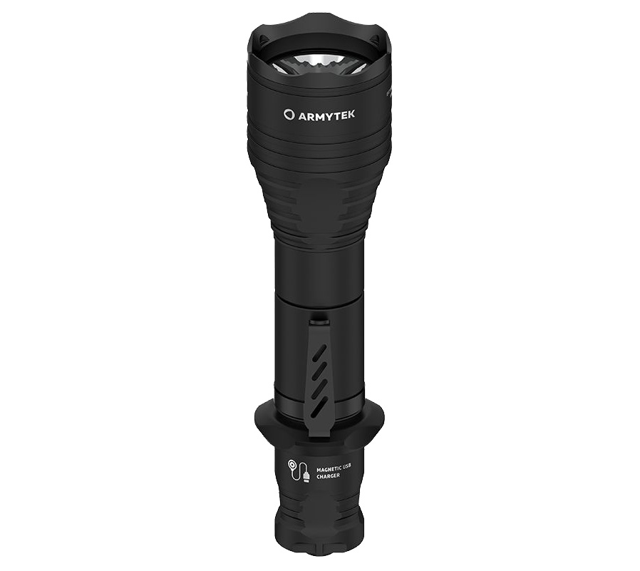 Фонарь тактический Armytek Viking Pro Magnet USB, XHP50.2, Теплый, 2050 лм, 1x18650 в комп