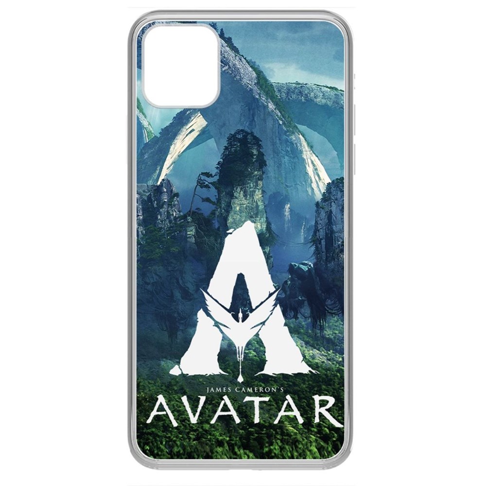

Чехол-накладка кейс Аватар - Белое лого для iPhone 11 Pro Max