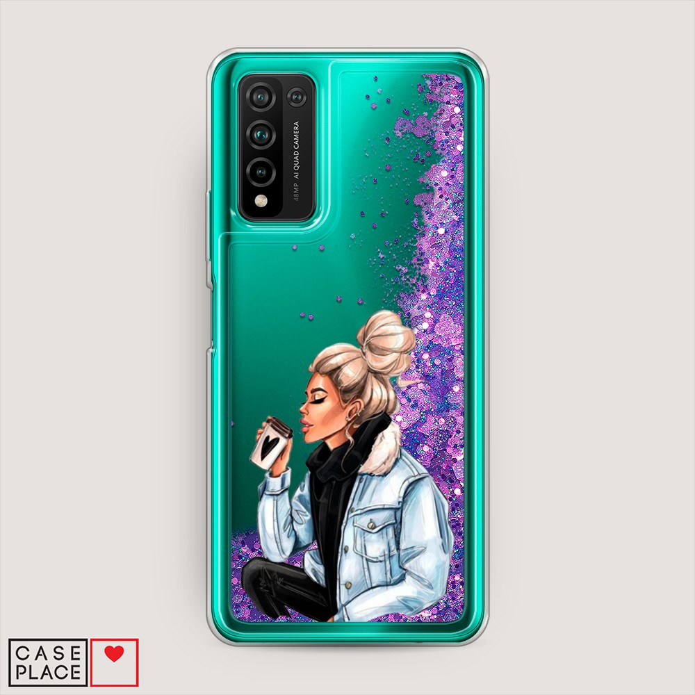 

Чехол Awog на Honor 10X Lite "Cute girl", Разноцветный, 6104692-1